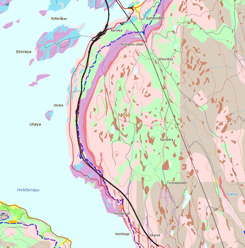 7 av 19 3 GRUNNFORHOLD OG GRUNNUNDERSØKELSER 3.