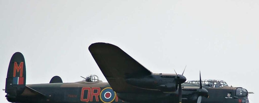 Avro Lancaster, britisk tungt bombefly.
