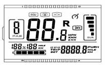 2.3 Brukerveiledning hvordan bruke displayet Knapper/ Keys Hvordan/Operating Mode Ett raskt trykk 1x briefly Display Funksjon/ Function Slår på sykkelen / Power On Beskrivelse/ Description Slår på