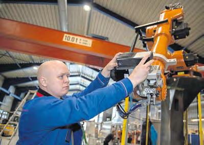 n Intek Engineering i fremste rekke på robotteknologi raufoss: Det første robotøyet i sitt slag i verden er produsert av et norsk firma og solgt av Intek Engineering AS på Sagvoll.