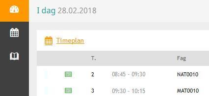 Vise fravær og merknader registrert på din sønn/datter For å se hvilket fravær som er registrert på din sønn/datter, gjør du følgende: Trykk på elevens navn for å komme inn på elevmenyen.