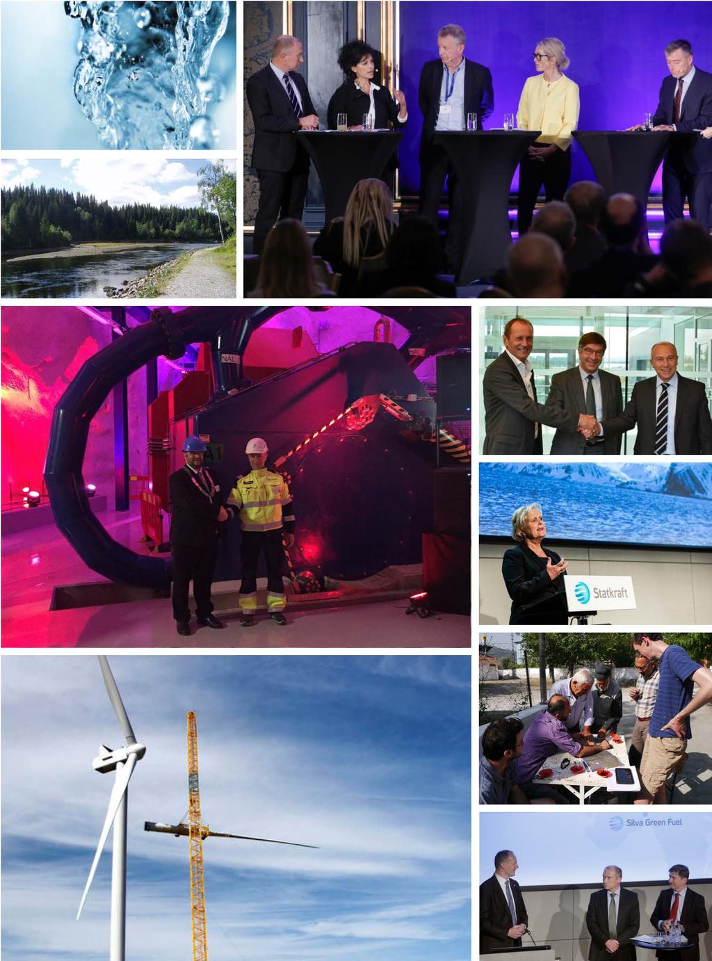 Høydepunkter fra 2017: Åpning av Ringedalen vannkraftverk i Norge og Andershaw vindpark i Storbritannia.