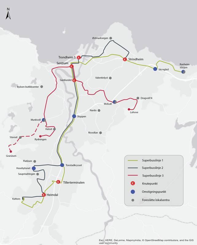 Superbussutvikling Tiltak Superbuss innebærer en høystandard bussløsning der framkommelighet, holdeplasser, informasjon og materiell holder meget høy kvalitet.