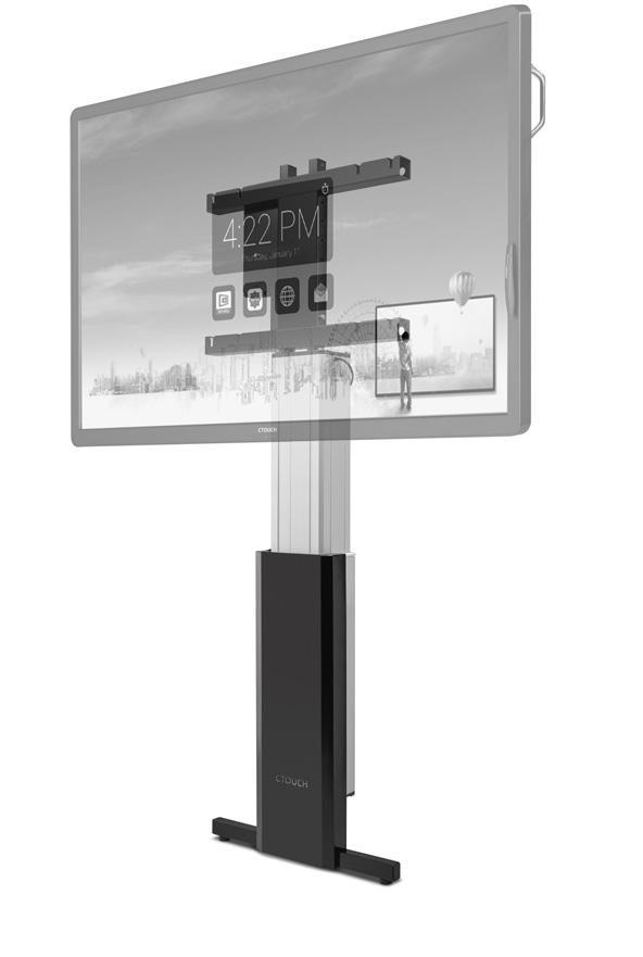 Det mobile og justerbare stativet Wallom 2 har en unik og forbedret design med høye krav til ergonomi, kvalitet og holdbarhet.