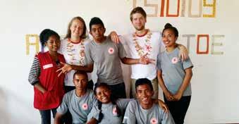 Marnardølen Aurora Marie Nome er i år ungdomsdelegat for Røde Kors på Madagaskar, nærmere bestemt i byen Tsiroanomandidy.