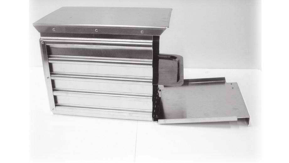 oss for nærmere informasjon Alminor reoler Smørbrødkassett i aluminium tilpasset GN 1/1 og 1/2