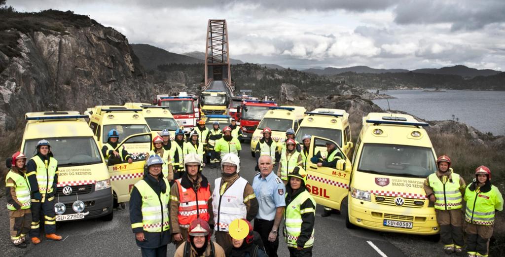 Gulen og Masfjorden brann og redning (ca. 4.000 innb.