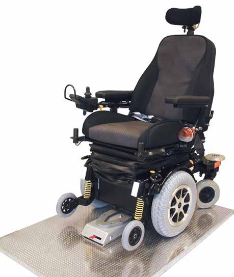 Elektriske rullestoler MC Jazzy Sikring i bil MC Jazzy Sikring i bil Vi har sammen med Dahl Engineering utviklet et bilfeste som løfter sikkerhetenfor rullestolbrukere opp i nye høyder.