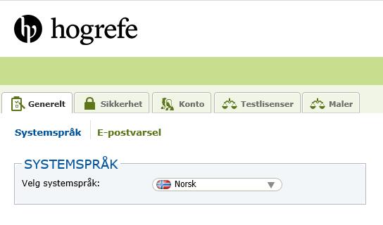 10. Kontoansvarlig Ved tegning av en HTS-5 konto vil man få innloggingsopplysninger for en Kontoansvarlig-konto, samt en eller flere kontoer for Testledere.