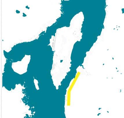 Avgrensning av området defineres av prosjektet. Analysen skal omfatte løsninger for sykkel, hvilke alternativ finnes og hvilken trasé vil være den beste.