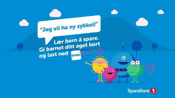 SPINK en forsterket satsning på familie, barn og unge Ny mobilbank-app