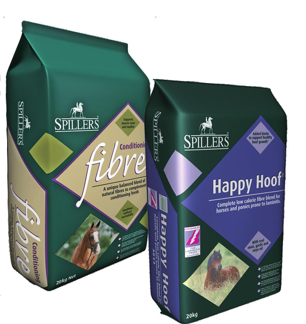 Spillers Happy Hoof 20kg Havrehalm, Alfalfa, gress 0,66