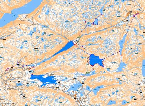 vannføring g jennom landskapsvernområde Vinn-vinn forslag Forslaget fra Dalane Energi er å øke vannføringen i nedre deler av vassdraget, og da særlig det vestre løpet, og dermed skape bedre økologisk