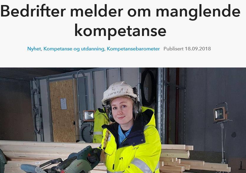 Fremtiden. NAV pressemelding sept 18.