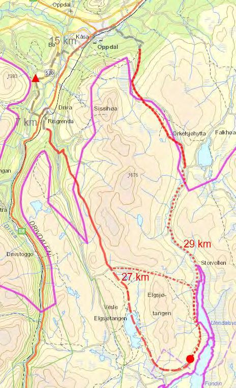 2. Vedtaket er fattet med hjemmel i forskrift for Knutshø landskapsvernområde 3 og naturmangfoldloven 48.