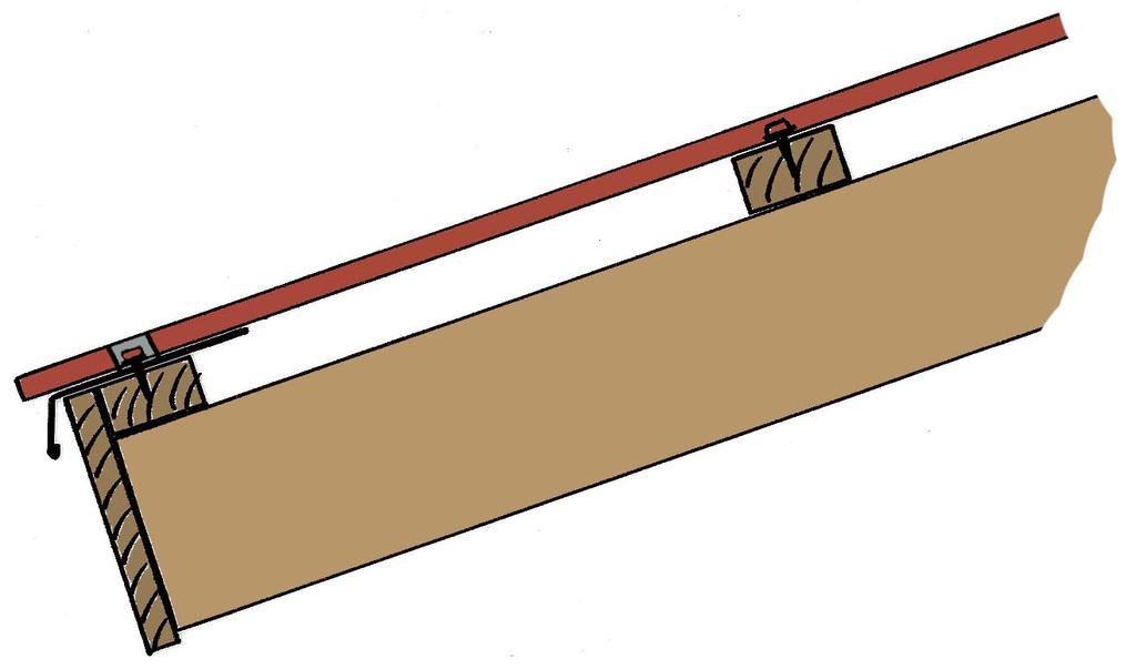 Mønepanne 1 Mønepanne 1 er en mønepanne som er praktisk å bruke i enkle konstruksjoner. Den festes i bølgetoppene på platene med 4,8 x 20 mm overlappskruer.