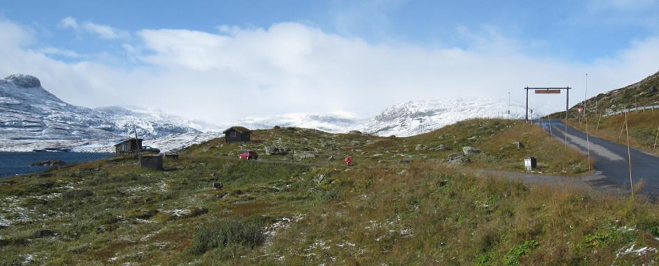 Brøytestasjonen ved Haukeliseter turisthytte er vedtaksfreda og ligg i område regulert til samferdselsformål.