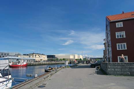 vil kunne oppleves fra. Det er få eller ingen steder der Sentralstasjonen vil oppleves fra indre del av Midtbyen.