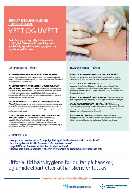 no/sv/forebygging-i-helsetjenesten/handhygiene/film-pres/ Det ble laget flere plakater og brosyrer, se her