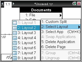 Når du oppretter et nytt dokument, inneholder det plass til å legge inn én applikasjon.
