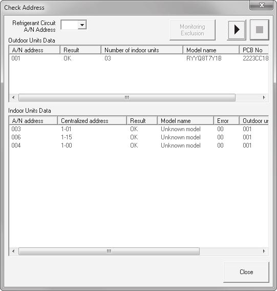 1 I idriftsettingsverktøyet for nettet klikker du på [2] LCinformsjonsoppsett (LC Informtion Setup).