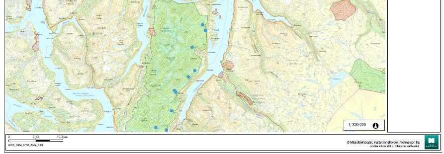 1 Status og vernebestemmelser eiendom, bygg og anlegg Forvaltningsutfordring: Lyngsalpan landskapsvernområde skal forvaltes slik at antall byggverk i landskapsvernområdet holdes på et lavt nivå.