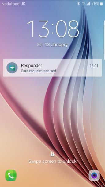 Responder App Digitaliserer samhandling responssenter og utrykning Utrykningspersonalet mottar oppdrag på smart-telefon Enkel og oppdatert tilgang til brukerdata og alarmdetaljer Responssenteret får