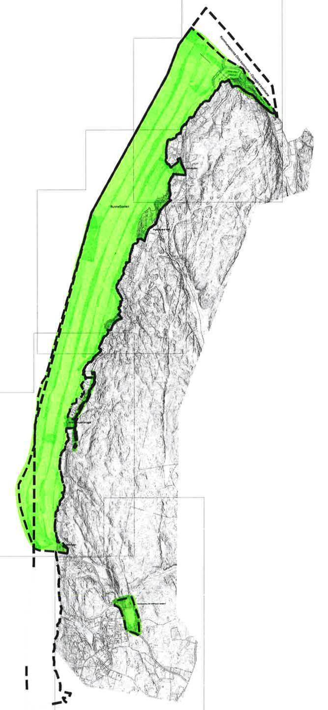 Innskrenkninger/tatt ut: 1. Areal i Oslo kommune 2.