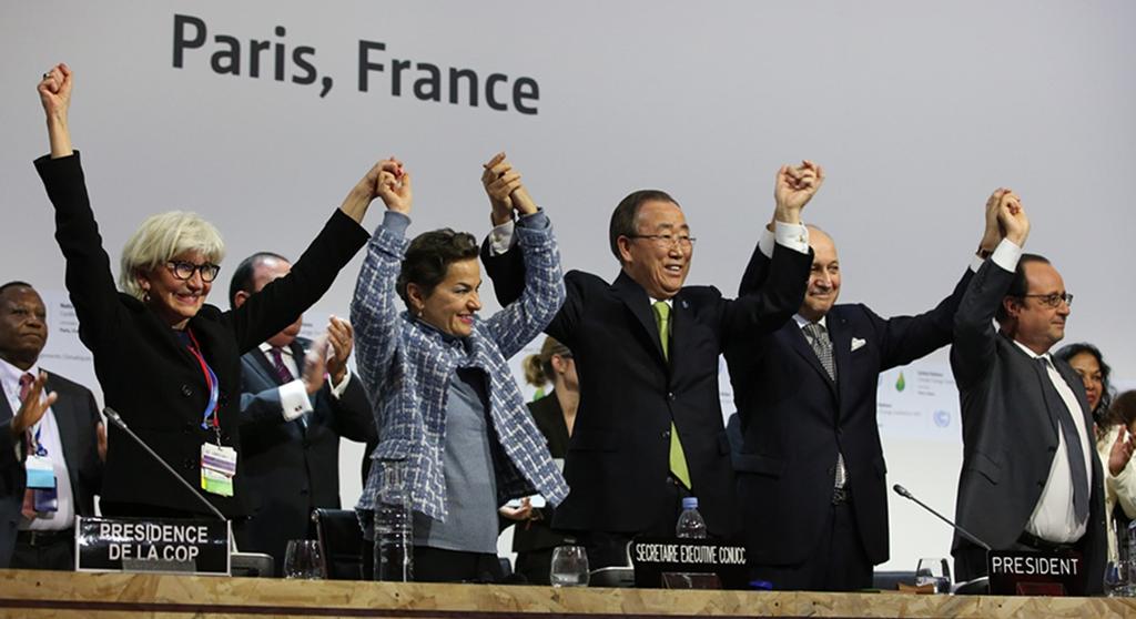 Parisavtalenny historisk avtale med langsiktige globale mål Avgrense den globale oppvarminga Alle land er forplikta til å utarbeide