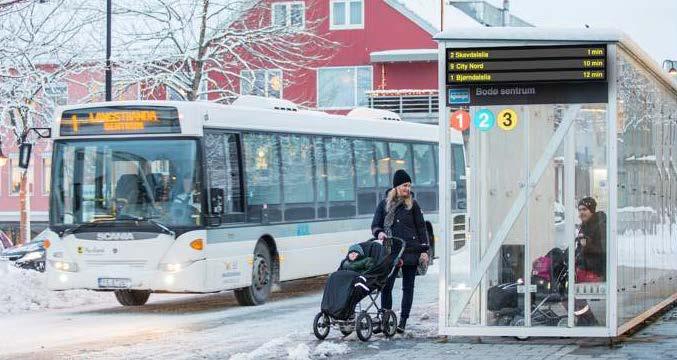 Sanntid Arbeidet med sanntidssystem har tatt noe lengre tid enn først antatt, men vi er nå i gang med implementering. Systemet er i skrivende stund installert i 4 pilotbusser i Bodø.