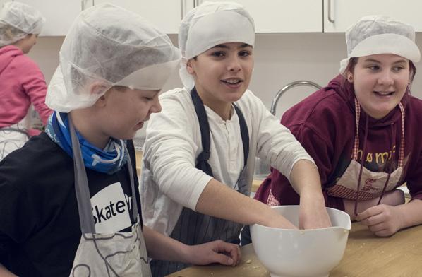 Hempa skole ble oppgradert blant annet med nytt skolekjøkken høsten 2017.