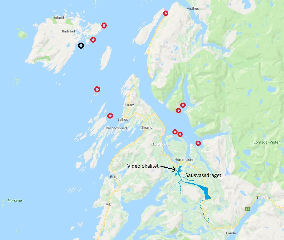 2. Område- og metodebeskrivelse 2.1 Beskrivelse av vassdraget Sausvassdraget (148.2Z) ligger i Brønnøy kommune, har et nedbørsfelt på 125,3 km² og en lakseførende strekning på 27,4 km (www.