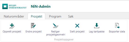 4. Prosjekt Prosjektfanen inneholder funksjonalitet for å opprette og redigere prosjekt, bestille detaljerte kartpakker for offline bruk, eksportere data m.
