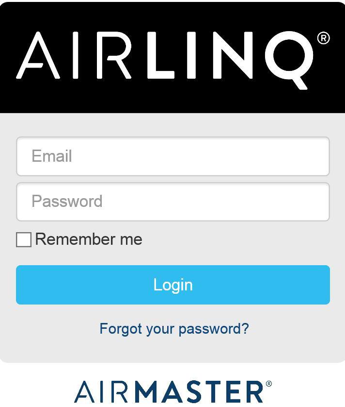 5. Airmaster Airlinq Online Airlinq Online er en profesjonell nettportal for ethernettilkoblede Airmaster ventilasjonsanlegg.