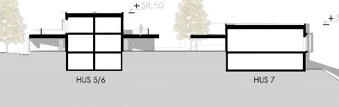 Punkt 1: Nåværende terrenghøyde 30.1 - Ny høyde 30.4 Punkt 2: Nåværende terrenghøyde 28.