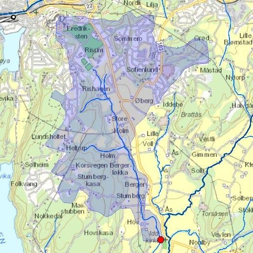 Lavvannskart Vassdragsnr.: Kommune: Fylke: Vassdrag: 001.