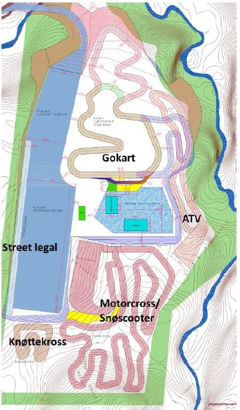 Planen er utarbeidet av Rambøll på vegne av tiltakshaver Skaun Motorsenter AS.