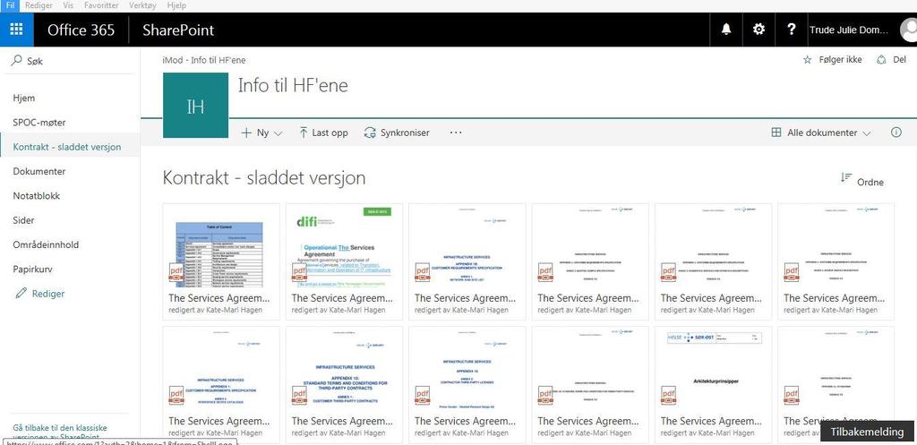 Ekstranett (SharePoint) for alle