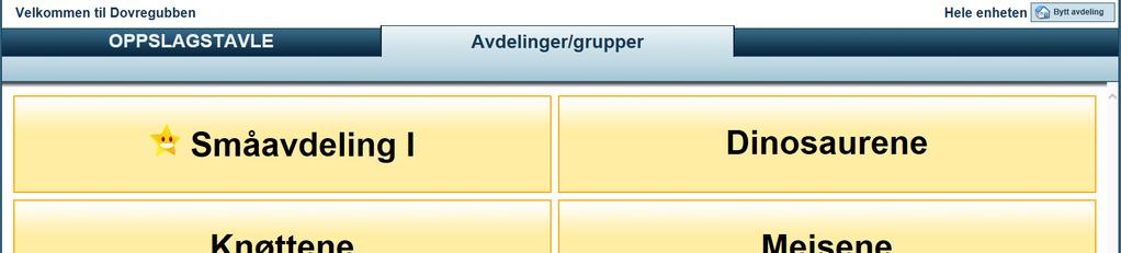 Infotavlen Infotavlen er en skjerm som er satt opp til bruk i f.eks.