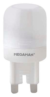 LED Smart Globe +Toppforspeilet + G9, Megaman Leverandør: Nortronic AS Smart serien kjennetegnes ved et svært bredt soritment dimbare LED pærer med hele 330o lysspredning, høy lyskvalitet og lang