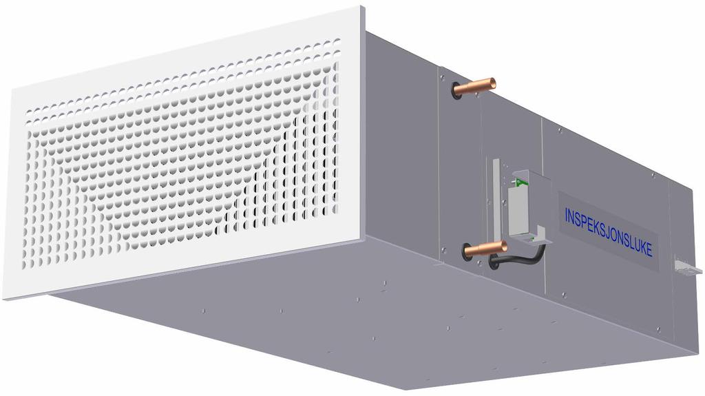 Pegasus Comfort ANVENDELSE Pegasus Comfort er en tilluftsenhet med VAV-funksjon og varme batteri. Den anvendes som volumregulator og tilluftsenhet i behovsstyrte ventilasjonssystemer.