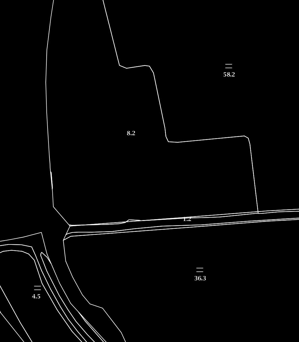 Overflatedyrka jord 0,0 6 Innmarksbeite 1,3 100,9 S Skog av særs høg bonitet 0,0 H Skog av høg bonitet 42,2 M Skog av middels bonitet 46,1 L Skog av lav bonitet 0,0 i Uproduktiv skog 6,7 95,0 1 Myr