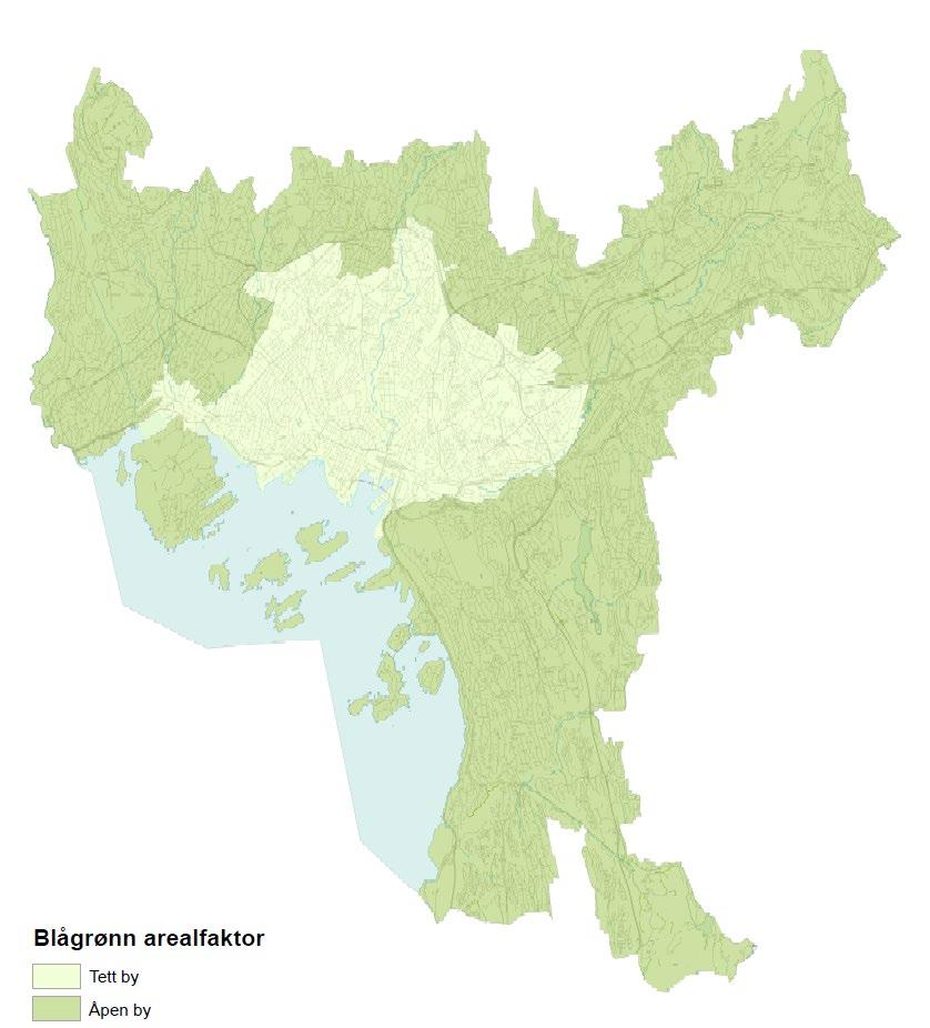 Avgrensning av BGF-verdier 0,7 -Relativt lavt krav