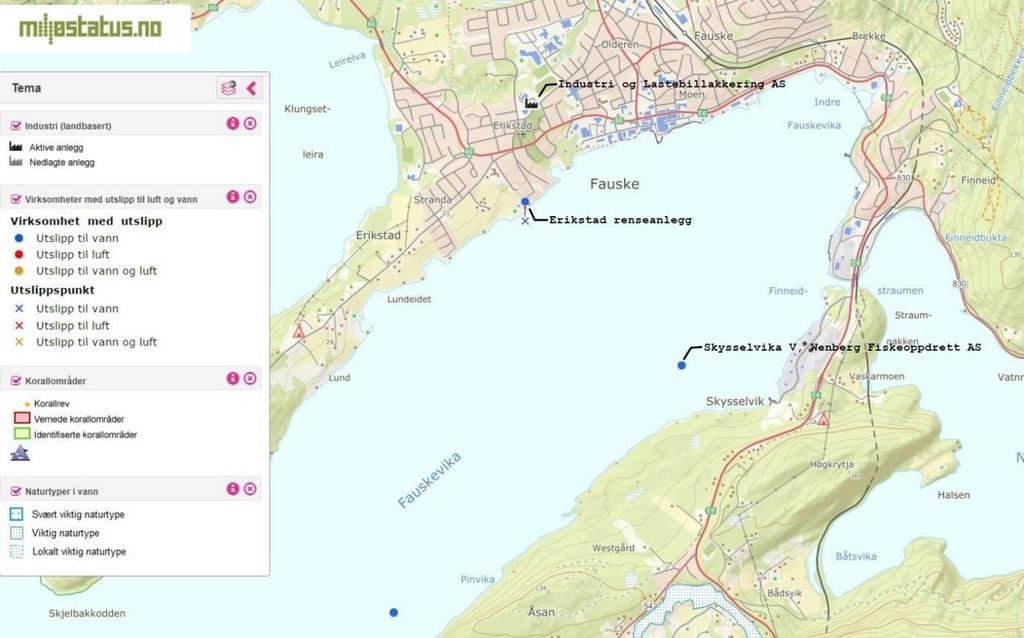 (ca. 0,7 km). Kilde: Norgeskart Figur 4.