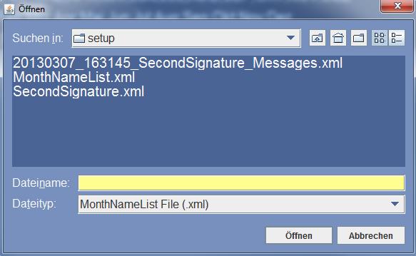 XML-eksempel: {{{ <?xml version="1.0" encoding="utf-8" standalone="no"?> <MonthList version="1.