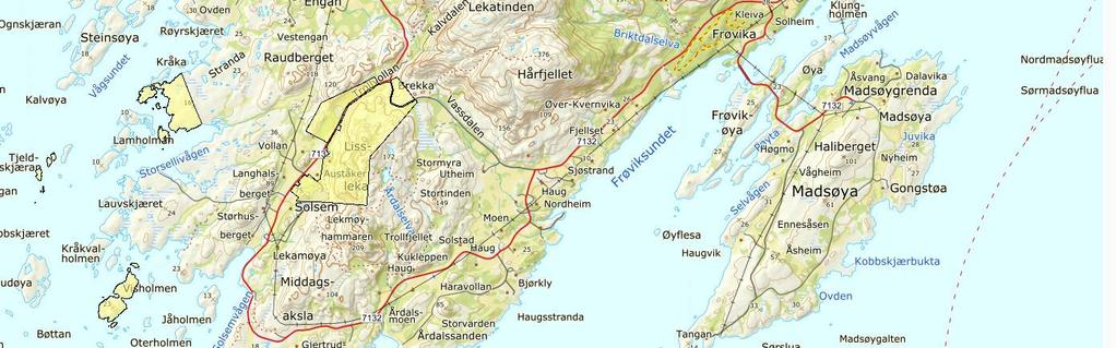 Hjemmelshaver: Lotte og Martin Hamlandsø Omsøkt parseller ligger på Solsem, 7994 Leka.