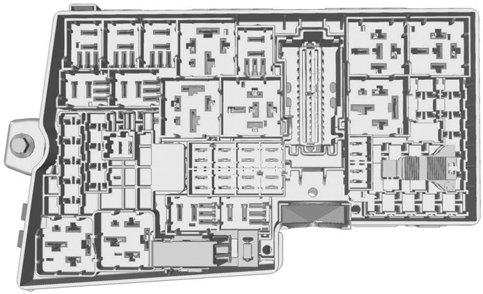 Sikringer SIKRINGSSPESIFIKASJONSTABELL Sikringsboks i motorrommet E129925 Sikring 7 8 9 10 11 12 13 14 15 Strømstyrke (ampere) 40 30 20 40-30 30 40 -