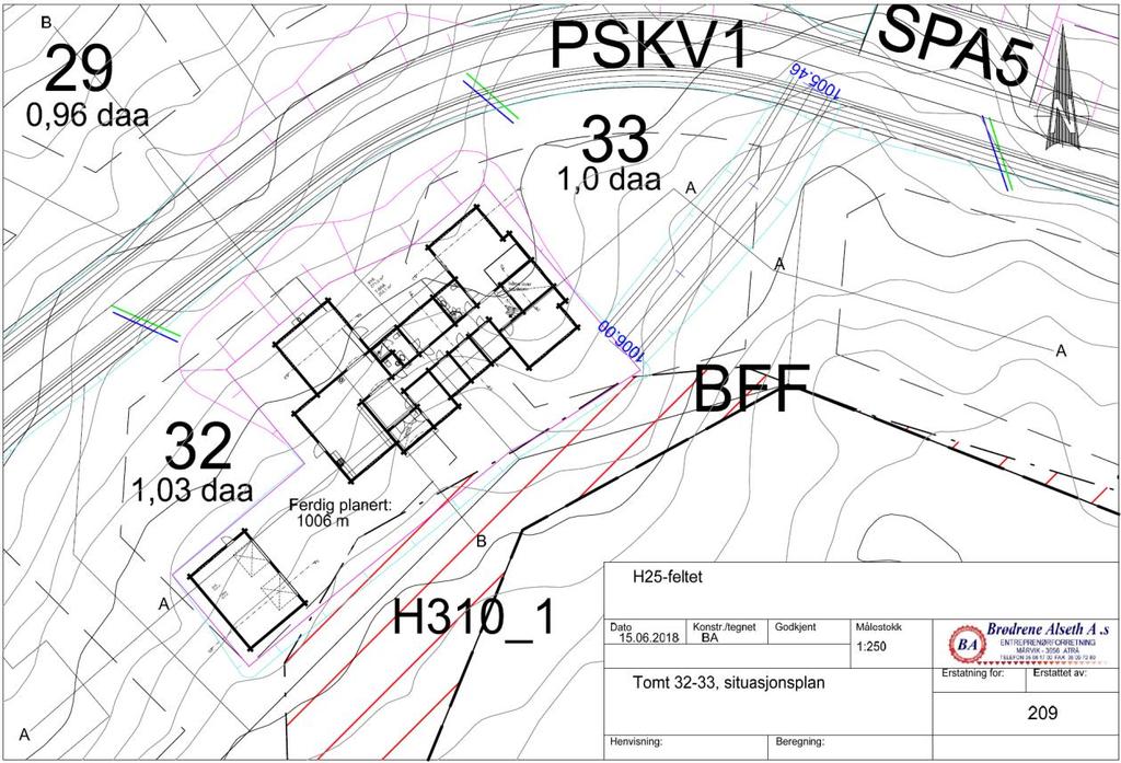 6.5 Parkering Det gjøres ingen endring i parkeringsbestemmelsene som sier at det skal være minst 2 biloppstillingsplasser per boenhet.