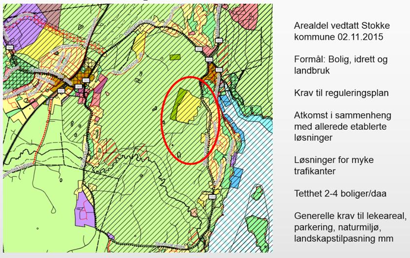 Asplan Viak skal utarbeide et planforslag (reguleringsplankart, reguleringsbestemmelser og planbeskrivelse) som sendes Sandefjord kommune.