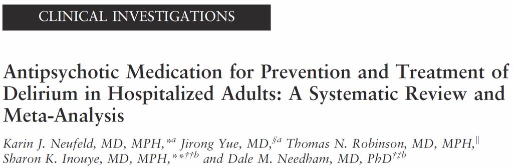 JAGS 2016 Prevention: 7 studies no significant effect on incidence All (19